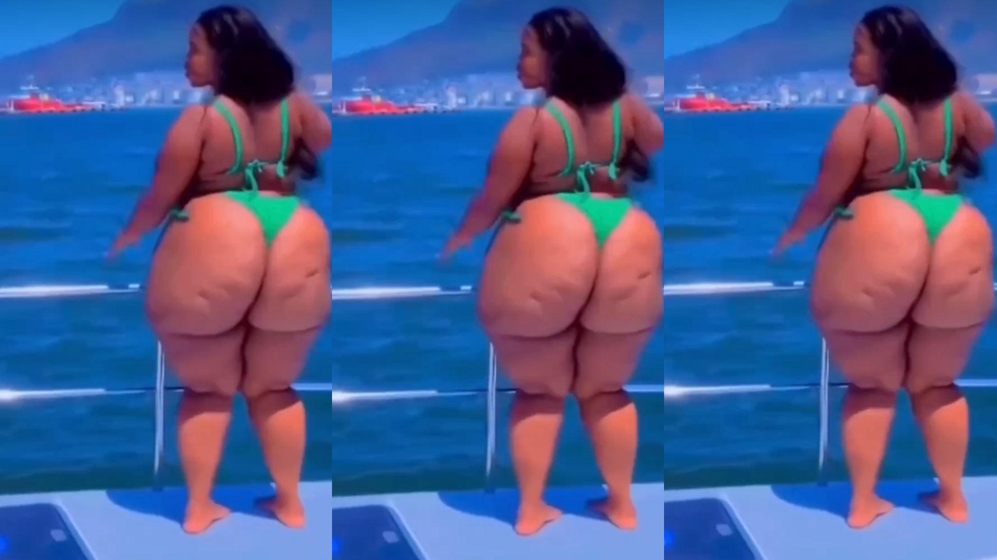 ‘Oh No’ Moment this heavily Endowed lady show off her asset in a video made by her friend (watch the video here)