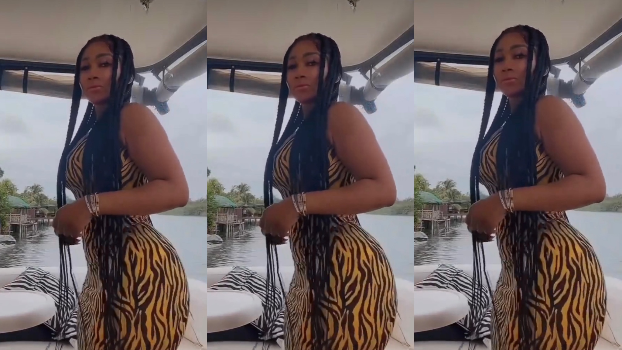 (Trending video) Moment a figure 8 pretty lady goes viral (watch the video here)