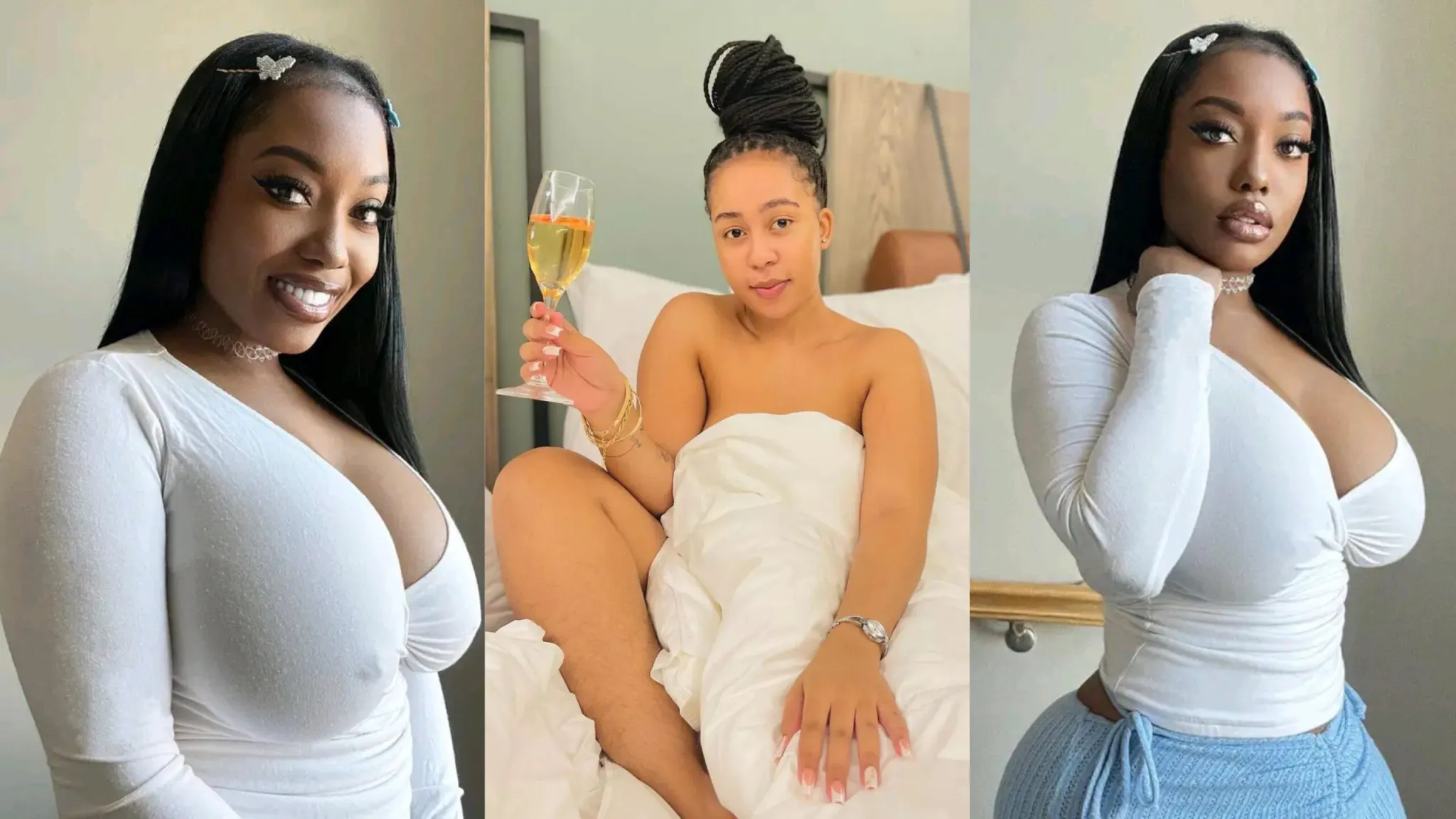 See Photos Of Working Class Ladies who Enjoys Social Media life For Being Endowed – Photos