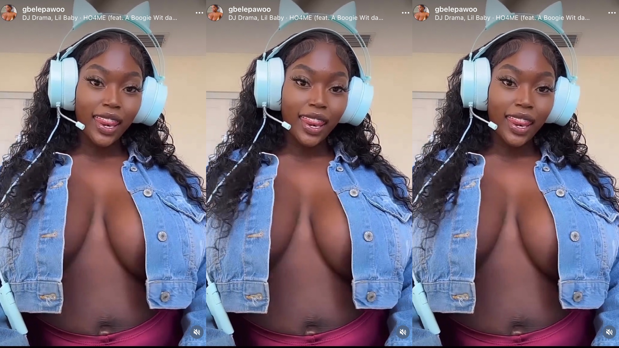 Beautiful moment a pretty lady flaunts her Raw oranges – (watch the Video here)