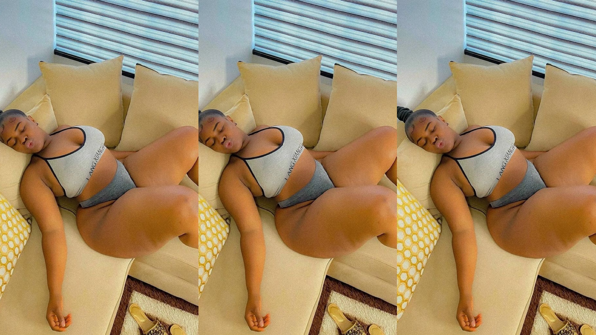 See Juicy Chubby lady who is So Adorable with good natural asset – Photo