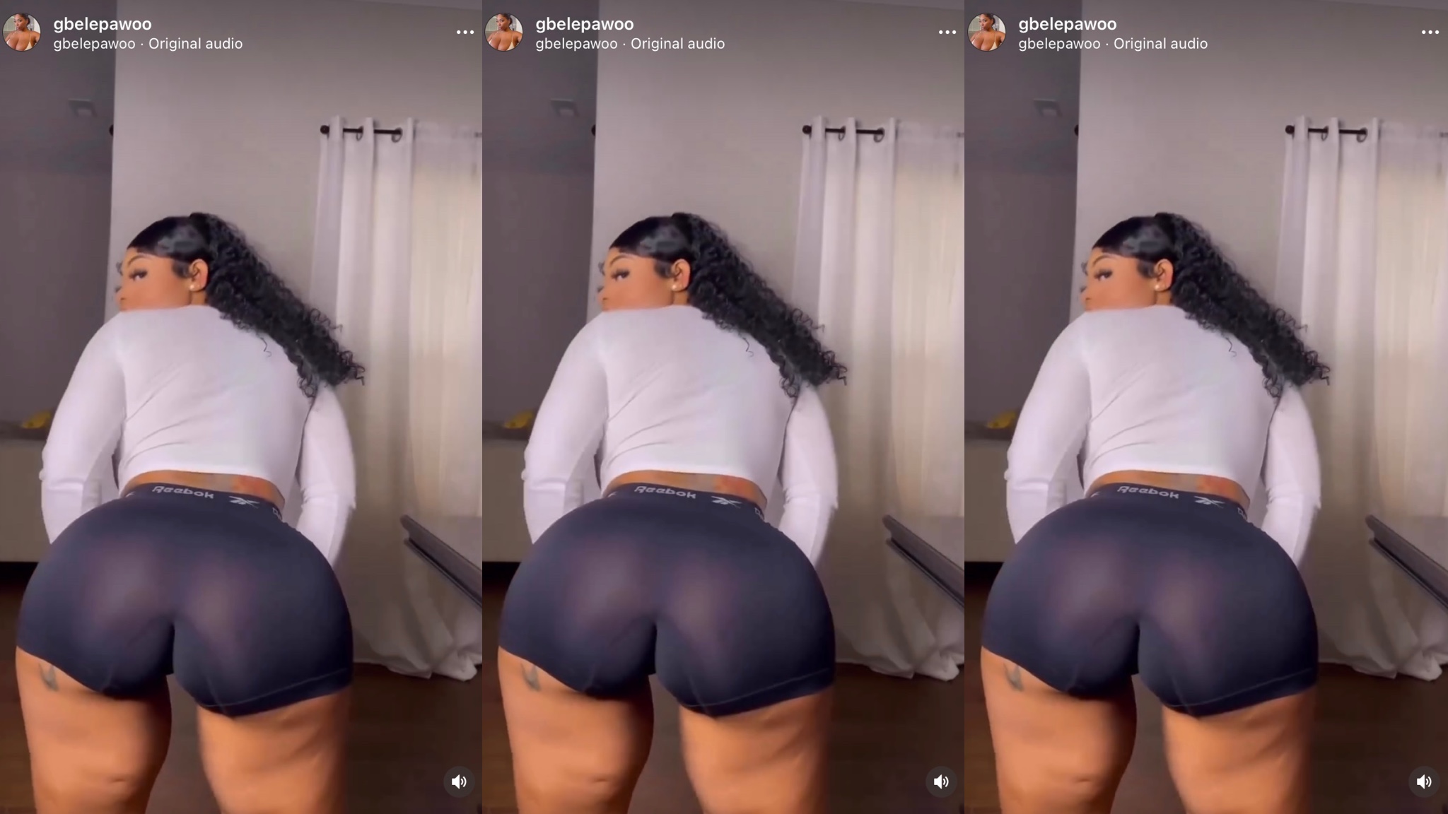 Beautiful Lady on a black Tight Flaunt her quality assets in a new video – (Watch the video here)